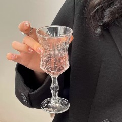glass goblet wine glass